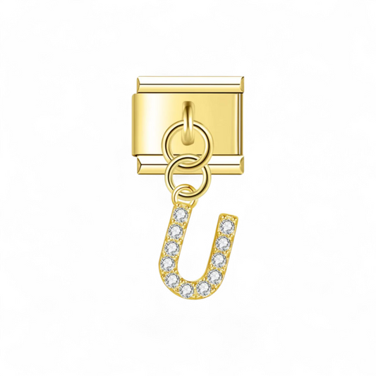 Lettre U Strass