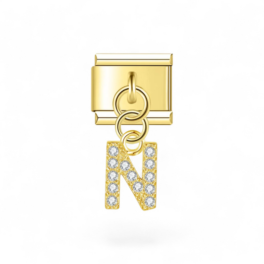 Lettre N Strass