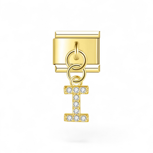 Lettre I Strass