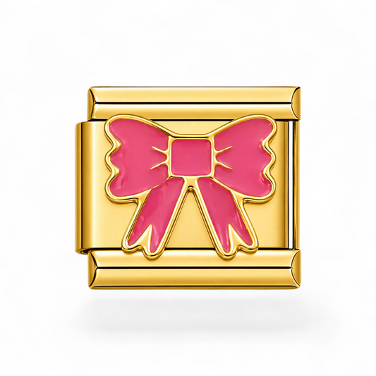 Pink bow