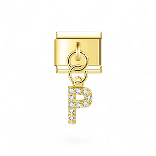 Lettre P Strass