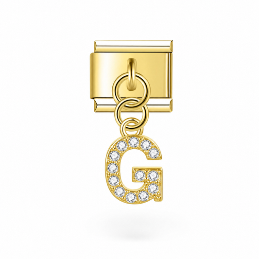 Lettre G Strass