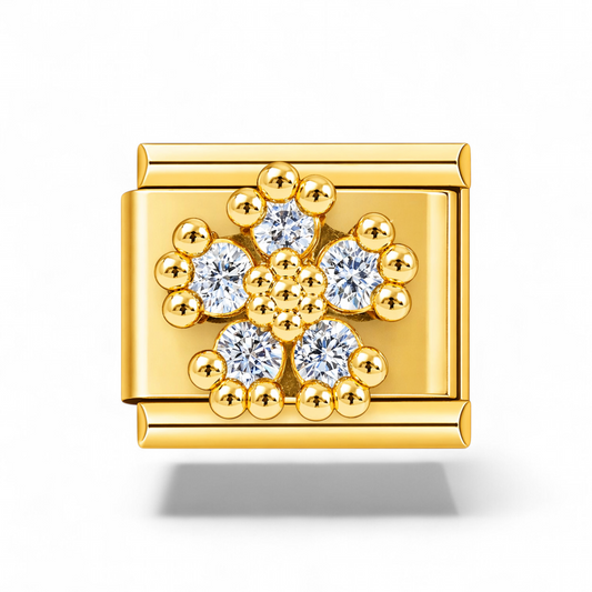 Rhinestone flower