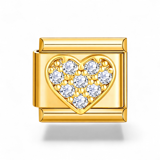 Rhinestone Heart