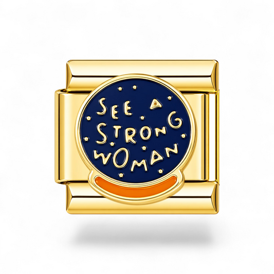 See a strong woman