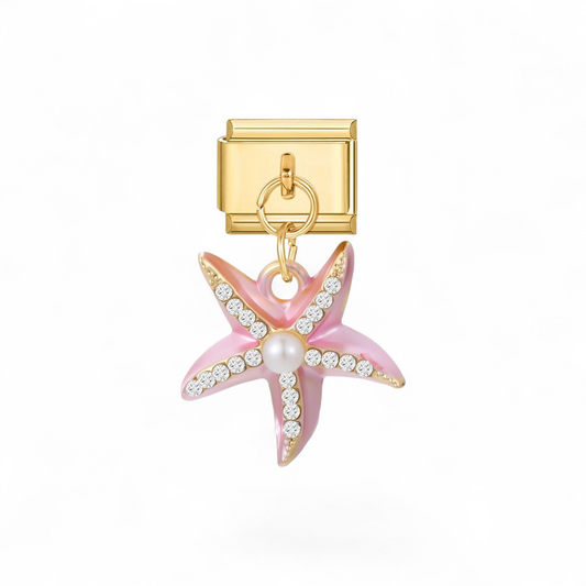 Pink Rhinestone Star