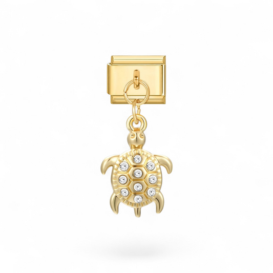 Rhinestone Turtle